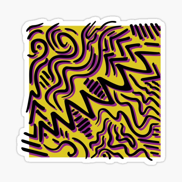 Item preview, Notitie (Yellow & Purple) designed and sold by TimGiorlando.