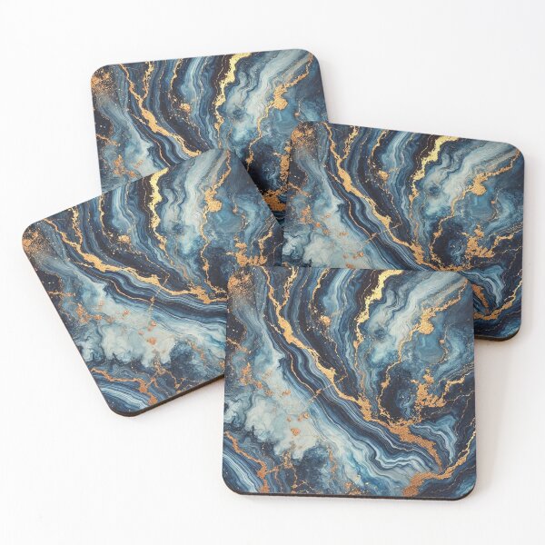Item preview, Lapis Lazuli Swirled Marble   designed and sold by Stageless Designs.