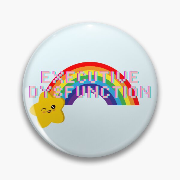 Item preview, Executive Dysfunction Rainbow designed and sold by st4rlit3 st4rbrit3.