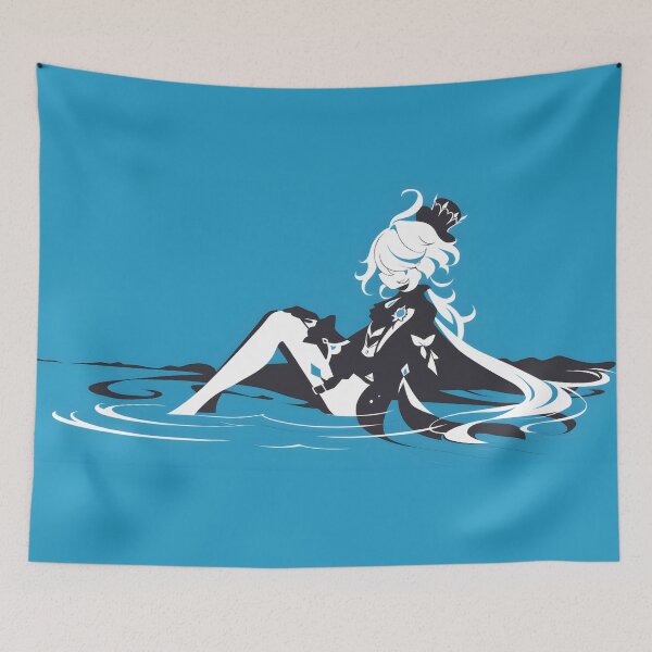 Item preview, Furina Stencil designed and sold by SchellStation.