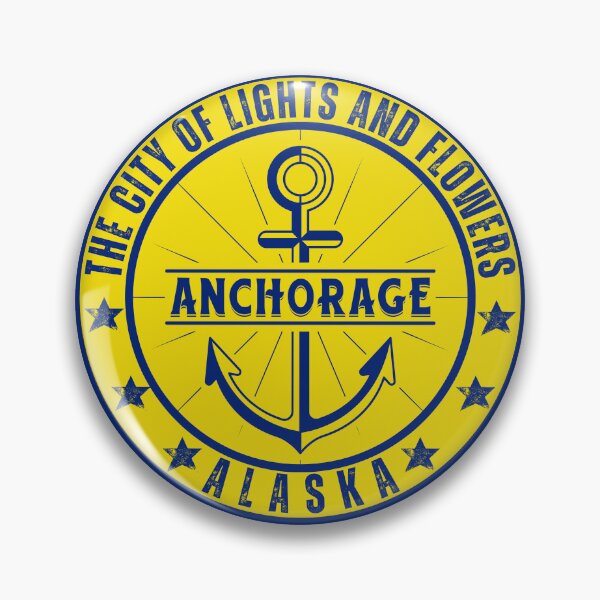 Item preview, Anchorage | The City of Lights and Flowers designed and sold by GediaPrints.