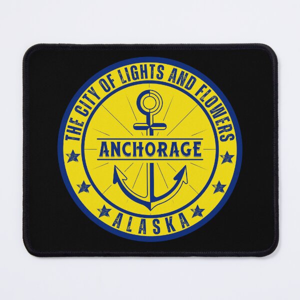 Item preview, Anchorage | The City of Lights and Flowers designed and sold by GediaPrints.