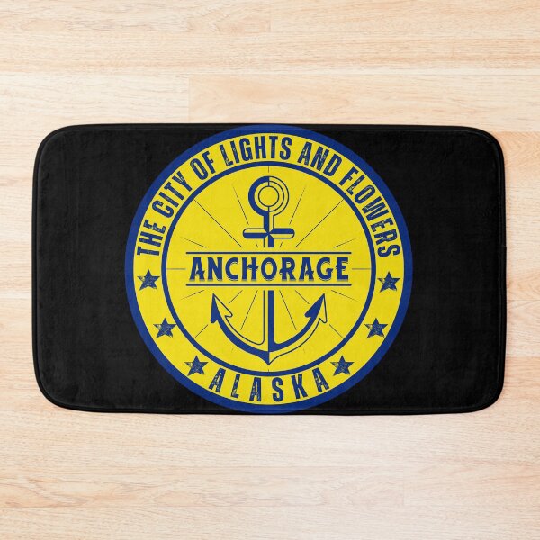 Item preview, Anchorage | The City of Lights and Flowers designed and sold by GediaPrints.