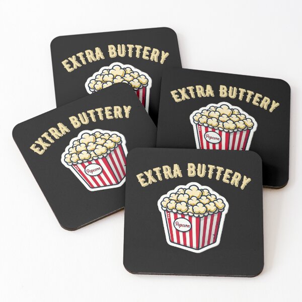 Item preview, Extra Buttery Popcorn designed and sold by LewpyG.