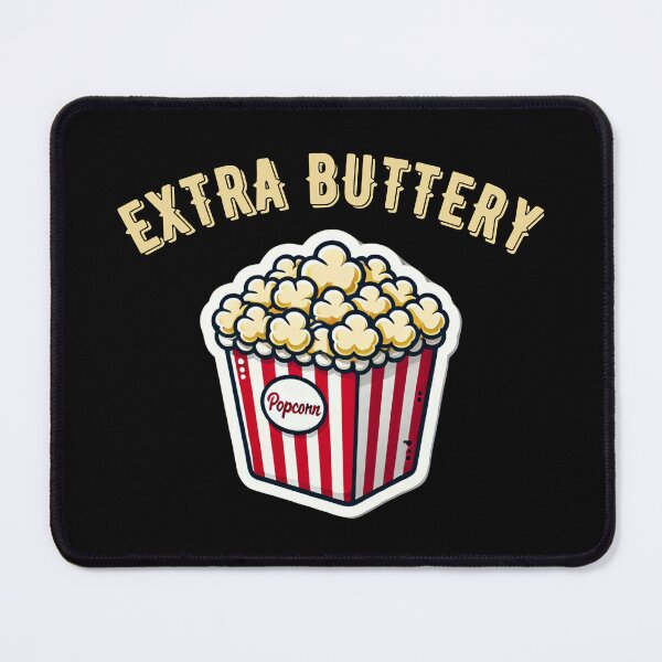 Item preview, Extra Buttery Popcorn designed and sold by LewpyG.