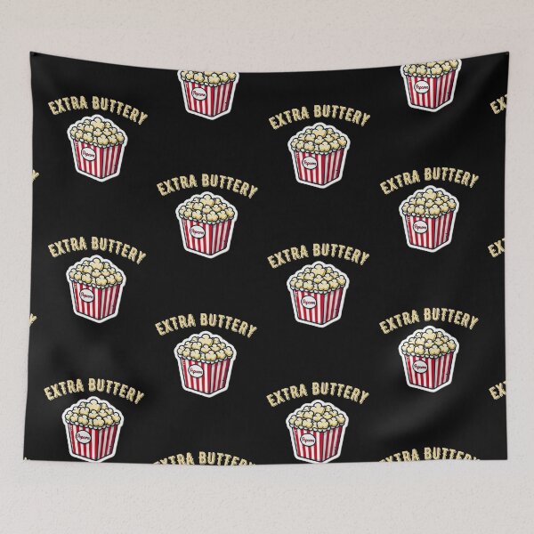 Item preview, Extra Buttery Popcorn designed and sold by LewpyG.