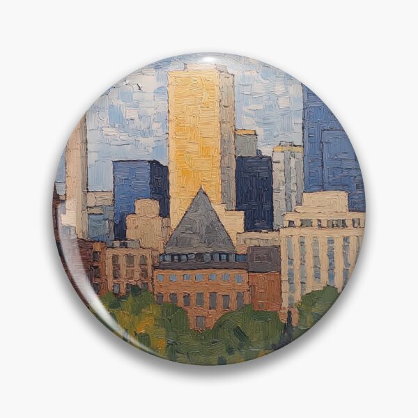 Item preview, Calgary | Post-impressionist painting style designed and sold by ComicsFactory.