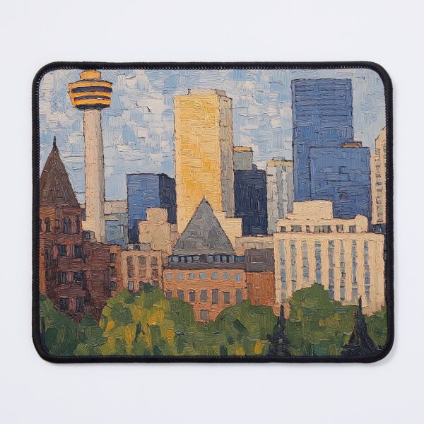 Item preview, Calgary | Post-impressionist painting style designed and sold by ComicsFactory.