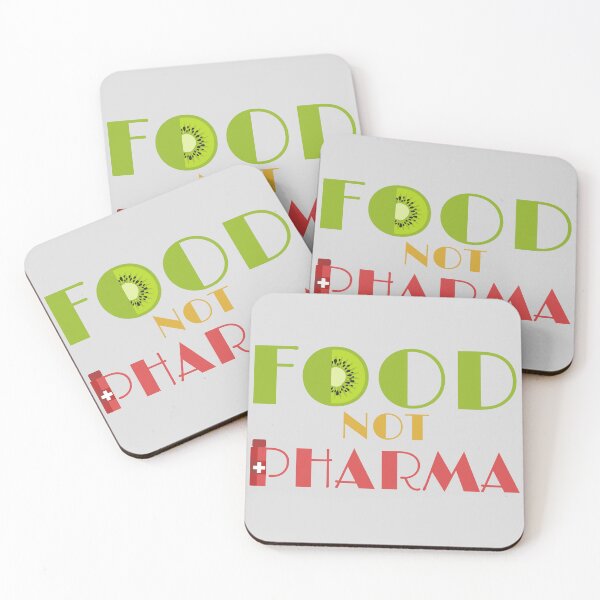 Item preview, Food Not Pharma designed and sold by Zeemazoo.