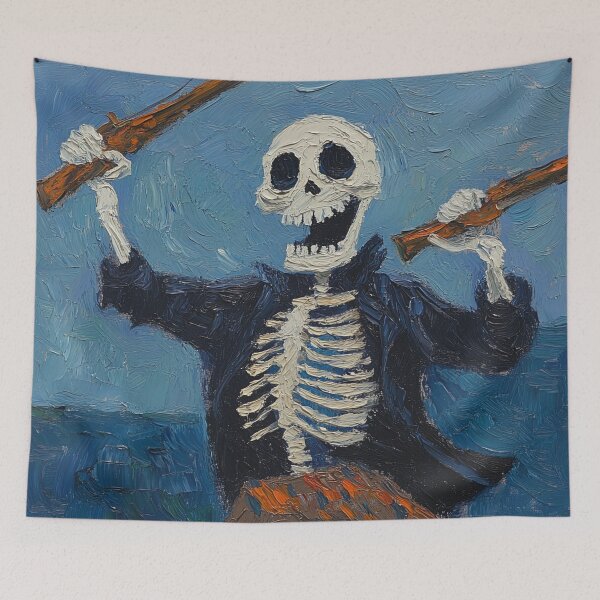 Item preview, Calico Jack | Post-impressionist painting style designed and sold by ComicsFactory.