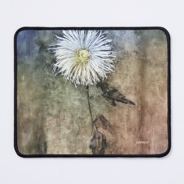 Item preview, A Vintage Chrysanthemum & Bird on Weathered Canvas - dePace' designed and sold by mrpropcake.