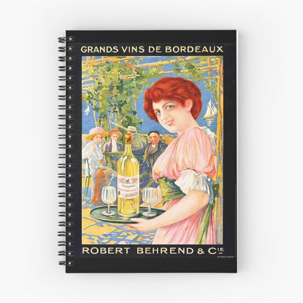Item preview,  Grands Vins de Bordeaux, Robert Behrend     designed and sold by TeeARTHY.