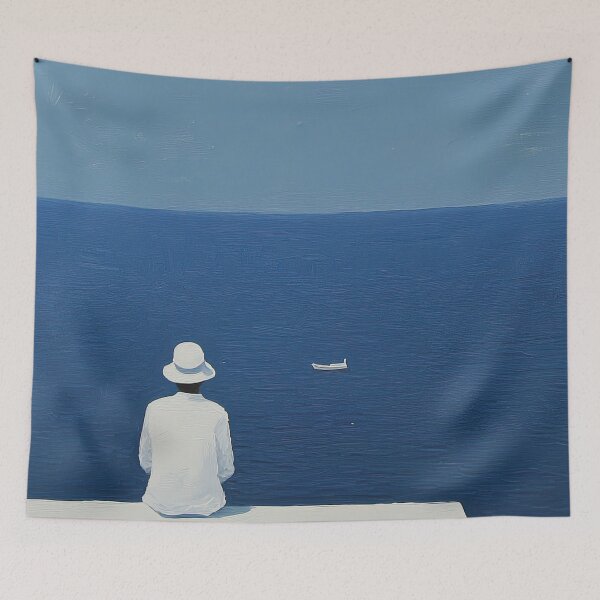 Item preview, Calmness | Post-impressionist painting style designed and sold by ComicsFactory.