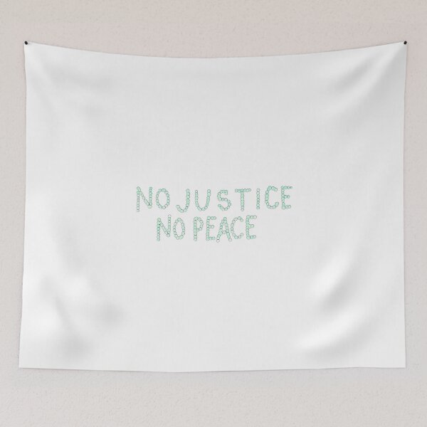 Item preview,  No Justice No Pease designed and sold by Zen Lael.