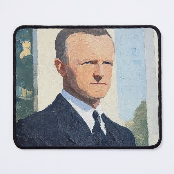 Item preview, Calvin Coolidge | Post-impressionist painting style designed and sold by ComicsFactory.