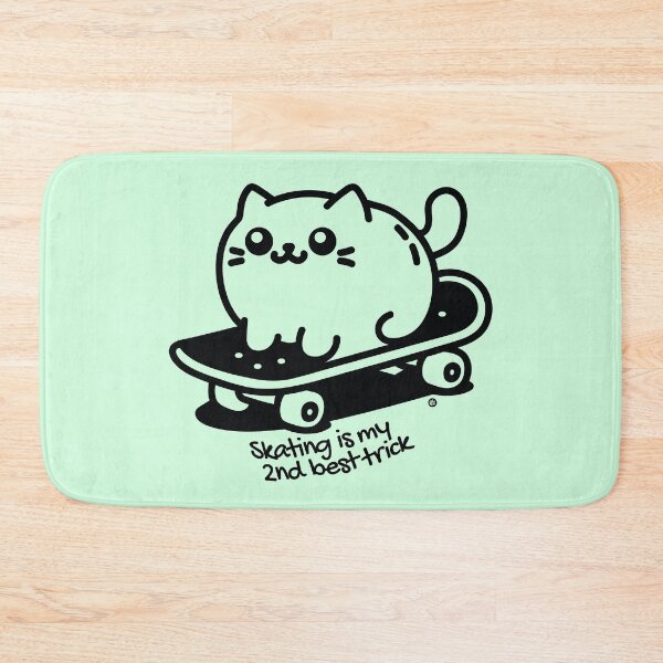 Item preview, Skateboard kitten designed and sold by Yuzik.