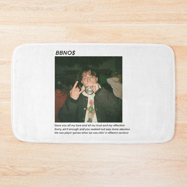 Item preview, Bbno$ meant to be lyrics  designed and sold by NoLife Artist.