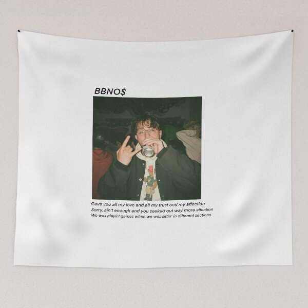 Item preview, Bbno$ meant to be lyrics  designed and sold by NoLife Artist.