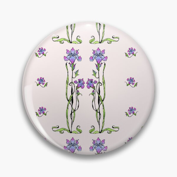 Item preview, Iris Garden - Pink  designed and sold by magicgardenart.