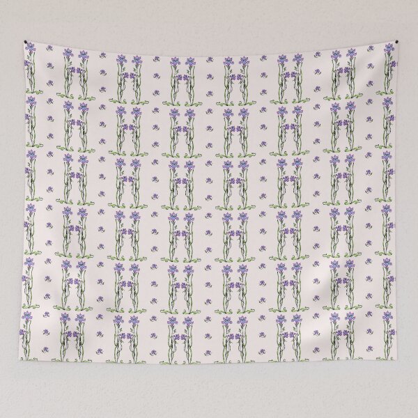 Item preview, Iris Garden - Pink  designed and sold by magicgardenart.