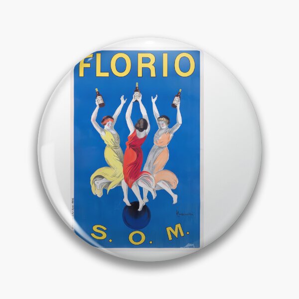 Item preview, Florio S.O.M. Wine French Advertising Poster  designed and sold by TeeARTHY.