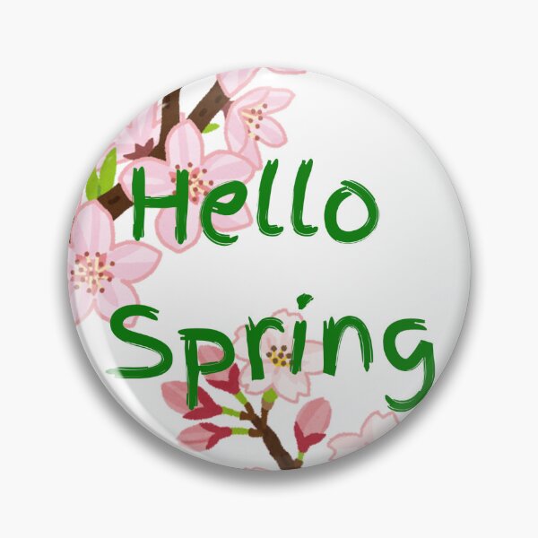 Item preview, Hello spring designed and sold by Phantom Sloth Designs.