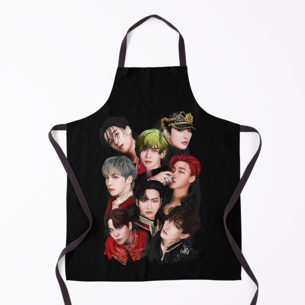 Item preview, Ateez group Illustration fanart designed and sold by Raquel Maia.