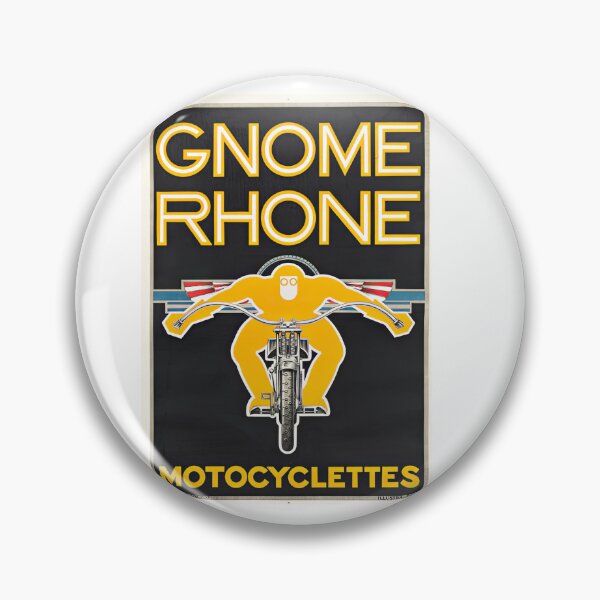 Item preview, FRANCE Gnome Rhone Motocyclettes Motorcycle Poster designed and sold by TeeARTHY.