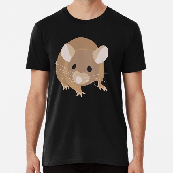 Item preview, Pet Portrait: Orange Mouse with Black Eyes designed and sold by Rebecca Creates....