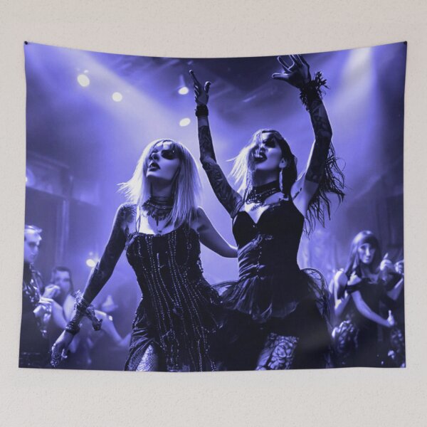 Item preview, Goth Punk Party Girls designed and sold by TheDarkWardrobe.
