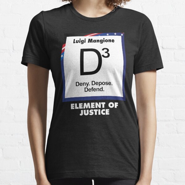 Item preview, Luigi Mangione--The Element of Justice designed and sold by GumdropEmpire.