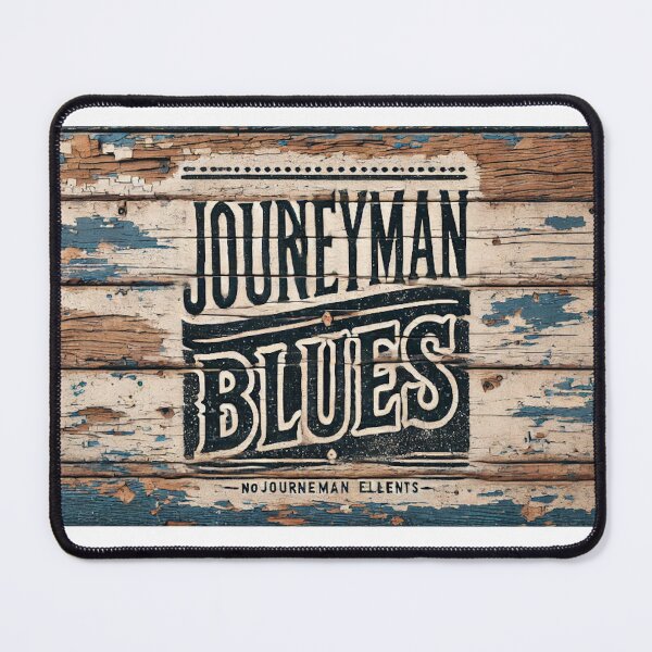 Item preview, JourneymanBlues Distressed Wood Design 2nd version designed and sold by JourneymanBlues.