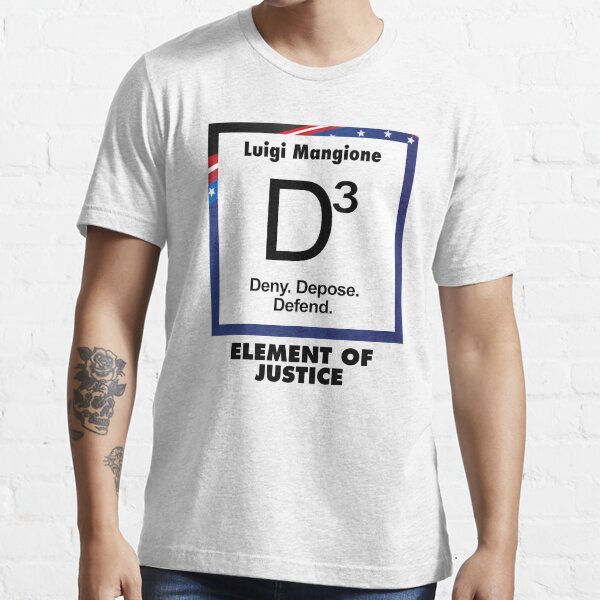 Item preview, Luigi Mangione--The Element of Justice designed and sold by GumdropEmpire.