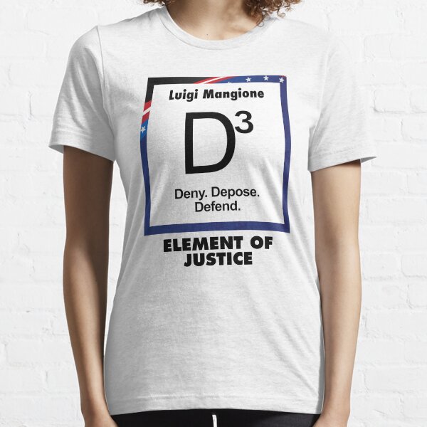 Item preview, Luigi Mangione--The Element of Justice designed and sold by GumdropEmpire.