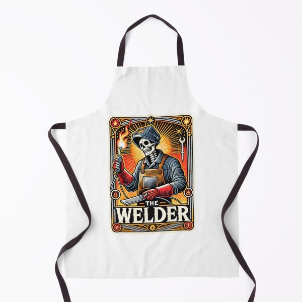 Item preview, Tarot Card "The Welder" blue collar magic designed and sold by BrinaandPops.
