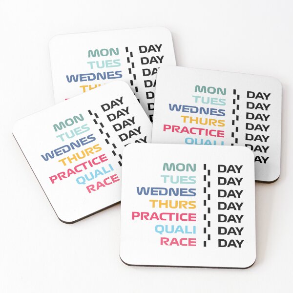 Item preview, Practice Day, Quali Day, Race Day F1 Tshirt  designed and sold by Anil Coskun.