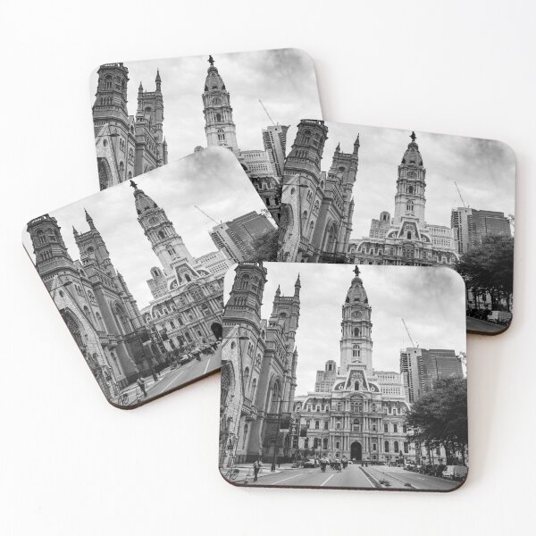 Item preview, Philadelphia City Hall in Black and White designed and sold by Aure50.