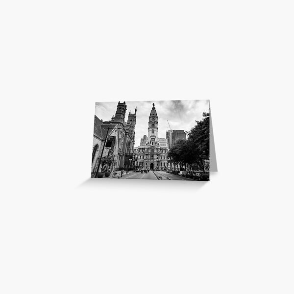Item preview, Philadelphia City Hall in Black and White designed and sold by Aure50.