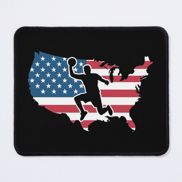 Item preview, American Basketball Player - USA Map Sports Design designed and sold by love3617.