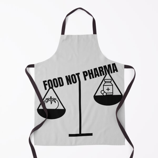 Item preview, Food Not Pharma designed and sold by Zeemazoo.