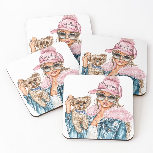 Item preview, Fashion Dog Mom Gift Yorkie Mama designed and sold by AshandAnna.