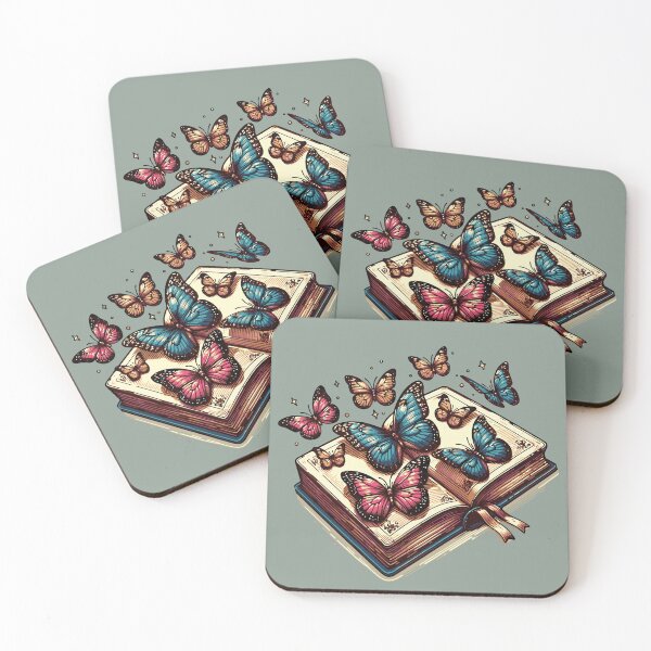 Item preview, Book with flying butterflies designed and sold by BiPasternak.