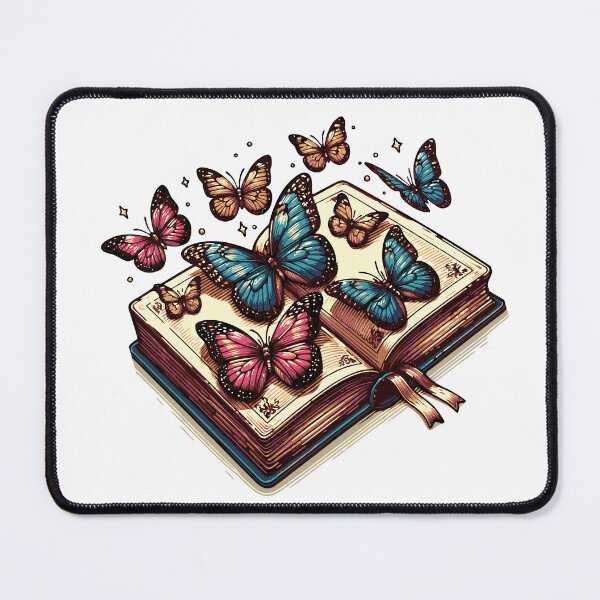 Item preview, Book with flying butterflies designed and sold by BiPasternak.
