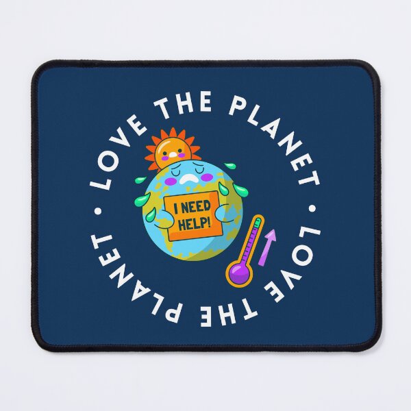 Item preview, Love the Planet - Climate Change designed and sold by MugsAndDuds.