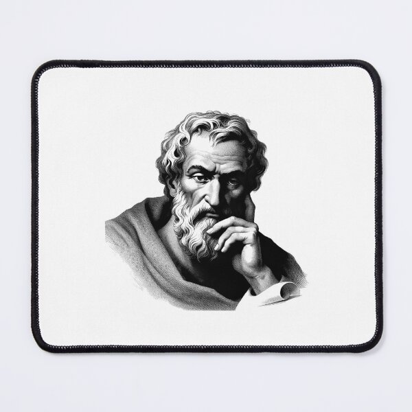 Item preview, Portrait of Euclid Emerges designed and sold by NTGUILTY.