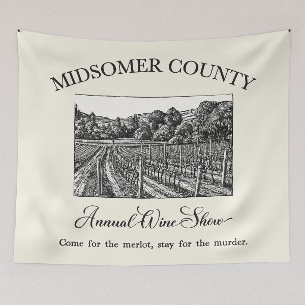 Item preview, Midsomer Murders, Annual Wine Show designed and sold by FunandWhimsy.