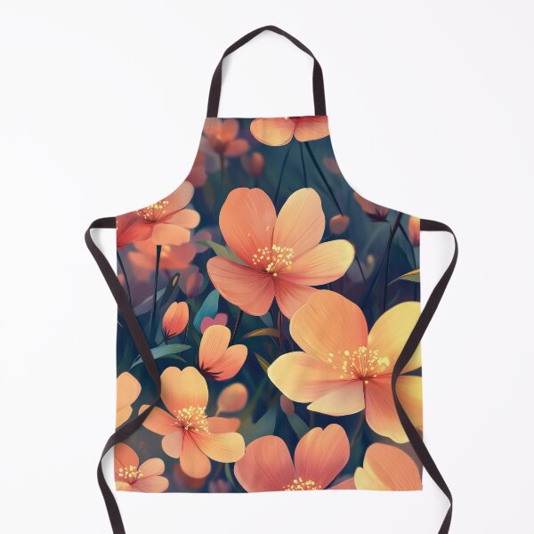 Item preview, flower with orange petals designed and sold by ModHaven.