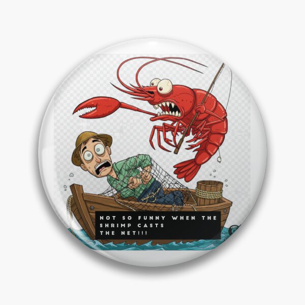 Item preview, Not So Funny/Shrimp Net designed and sold by Hurdd.