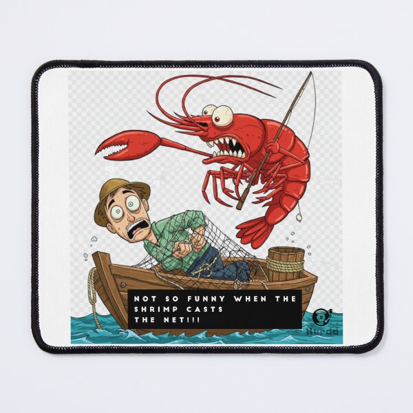 Item preview, Not So Funny/Shrimp Net designed and sold by Hurdd.