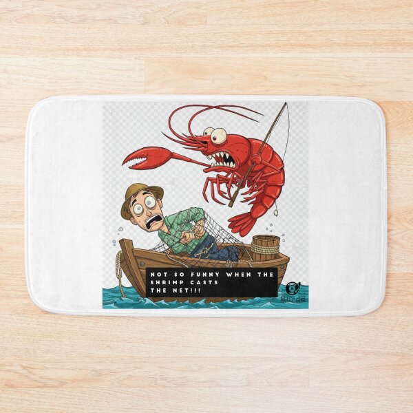 Item preview, Not So Funny/Shrimp Net designed and sold by Hurdd.